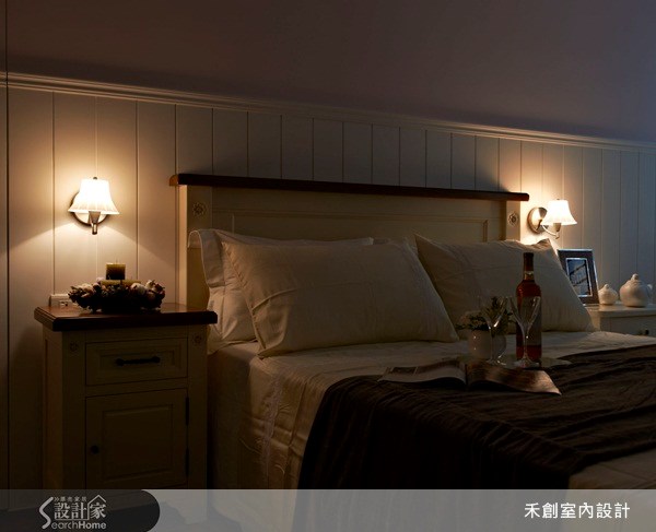 23坪老屋(16~30年)＿鄉村風臥室案例圖片＿禾捷室內裝修設計有限公司＿禾創_11之19