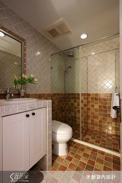 23坪老屋(16~30年)＿鄉村風浴室案例圖片＿禾捷室內裝修設計有限公司＿禾創_11之23