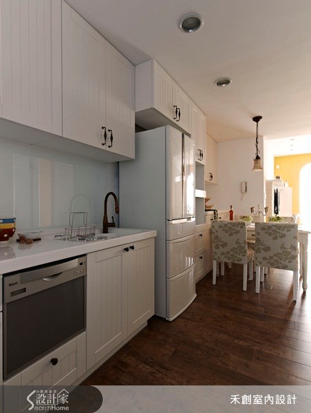 23坪老屋(16~30年)＿鄉村風廚房案例圖片＿禾捷室內裝修設計有限公司＿禾創_11之15