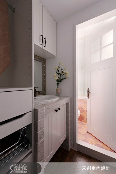 23坪老屋(16~30年)＿鄉村風浴室案例圖片＿禾捷室內裝修設計有限公司＿禾創_11之22