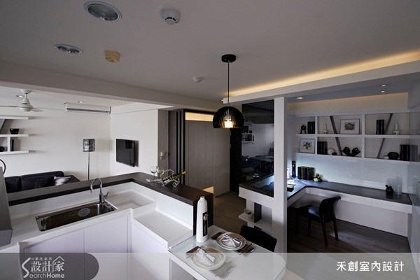 23坪中古屋(5~15年)＿現代風餐廳案例圖片＿禾捷室內裝修設計有限公司＿禾創_12之5
