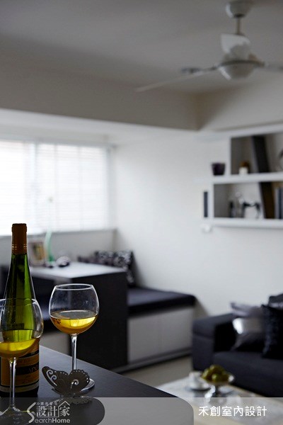 23坪中古屋(5~15年)＿現代風客廳案例圖片＿禾捷室內裝修設計有限公司＿禾創_12之11