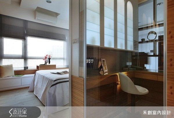 30坪新成屋(5年以下)＿人文禪風臥室案例圖片＿禾捷室內裝修設計有限公司＿禾創_13之18