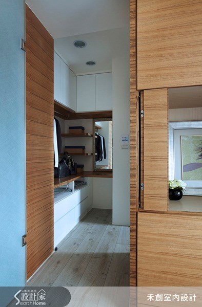 30坪新成屋(5年以下)＿人文禪風更衣間案例圖片＿禾捷室內裝修設計有限公司＿禾創_13之17