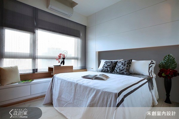 30坪新成屋(5年以下)＿人文禪風臥室案例圖片＿禾捷室內裝修設計有限公司＿禾創_13之24
