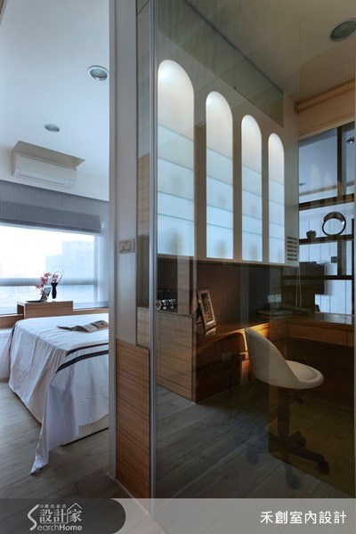 30坪新成屋(5年以下)＿人文禪風臥室案例圖片＿禾捷室內裝修設計有限公司＿禾創_13之23