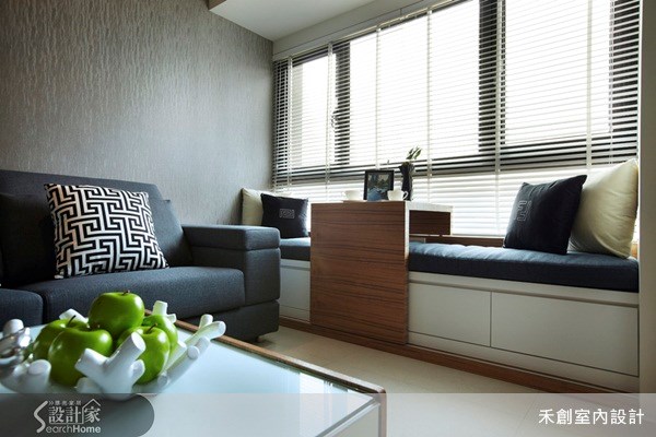 30坪新成屋(5年以下)＿人文禪風客廳案例圖片＿禾捷室內裝修設計有限公司＿禾創_13之2