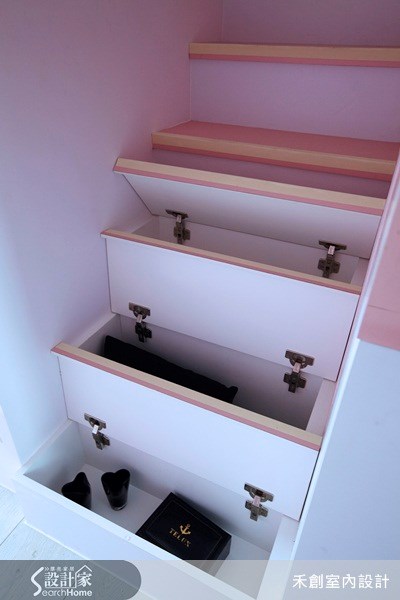 30坪新成屋(5年以下)＿人文禪風臥室樓梯案例圖片＿禾捷室內裝修設計有限公司＿禾創_13之29