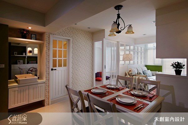19坪老屋(16~30年)＿美式風餐廳案例圖片＿禾捷室內裝修設計有限公司＿禾捷_14之21