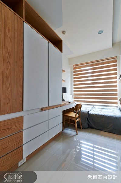 25坪新成屋(5年以下)＿現代風臥室案例圖片＿禾捷室內裝修設計有限公司＿禾創_17之16