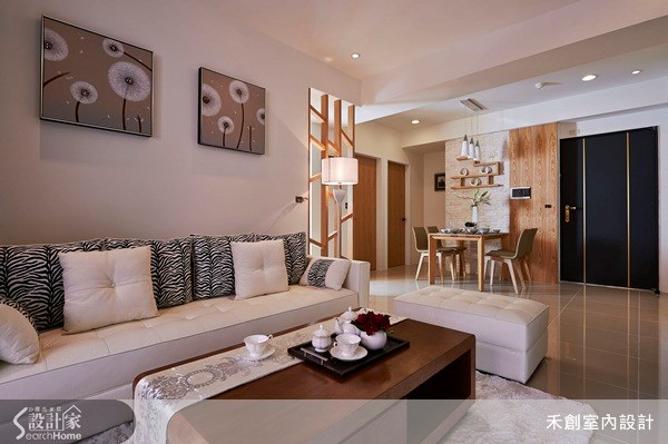 25坪新成屋(5年以下)＿現代風客廳案例圖片＿禾捷室內裝修設計有限公司＿禾創_17之2