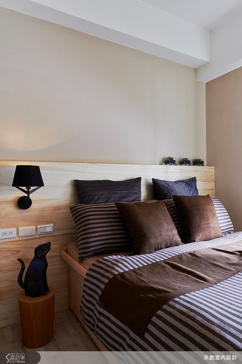 18坪老屋(16~30年)＿簡約風臥室案例圖片＿禾捷室內裝修設計有限公司＿禾創_18之13