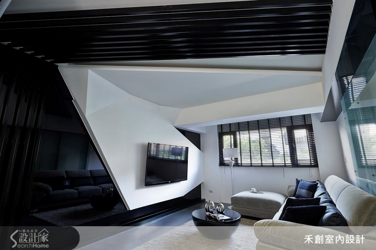 32坪老屋(16~30年)＿現代風客廳案例圖片＿禾捷室內裝修設計有限公司＿禾創_19之4