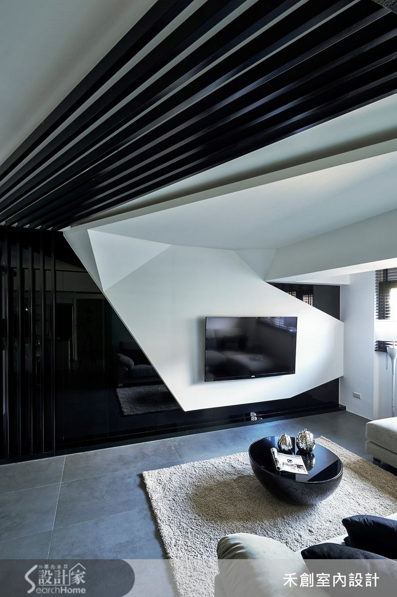 32坪老屋(16~30年)＿現代風客廳案例圖片＿禾捷室內裝修設計有限公司＿禾創_19之5