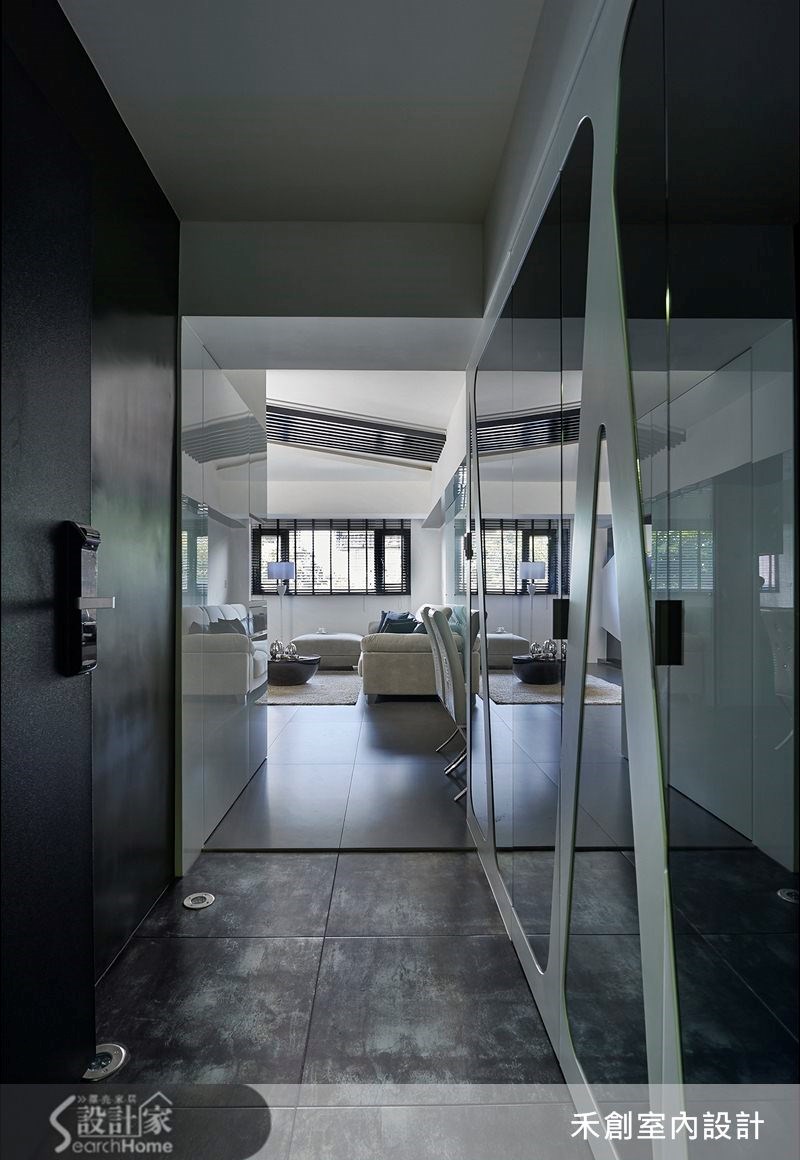 32坪老屋(16~30年)＿現代風走廊案例圖片＿禾捷室內裝修設計有限公司＿禾創_19之1