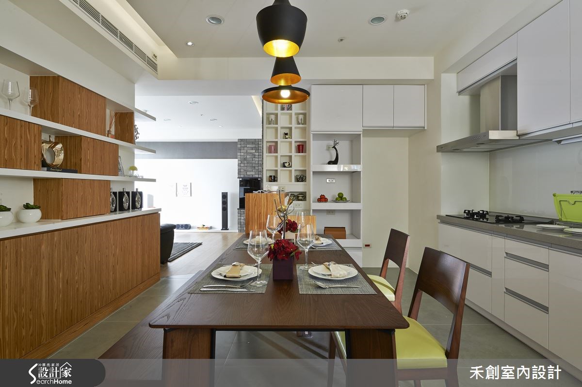 35坪新成屋(5年以下)＿療癒風餐廳案例圖片＿禾捷室內裝修設計有限公司＿禾創_20之7