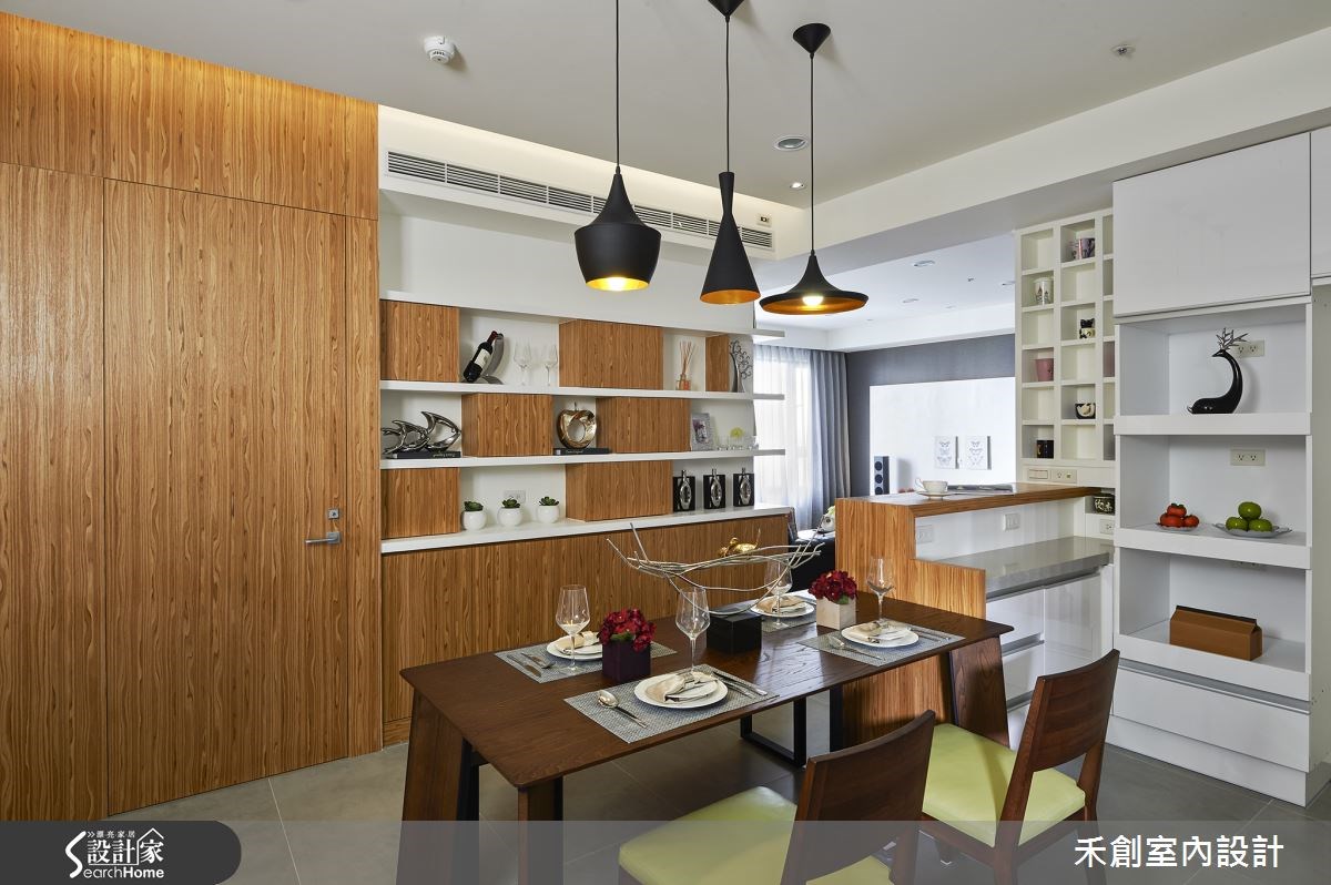 35坪新成屋(5年以下)＿療癒風餐廳案例圖片＿禾捷室內裝修設計有限公司＿禾創_20之8