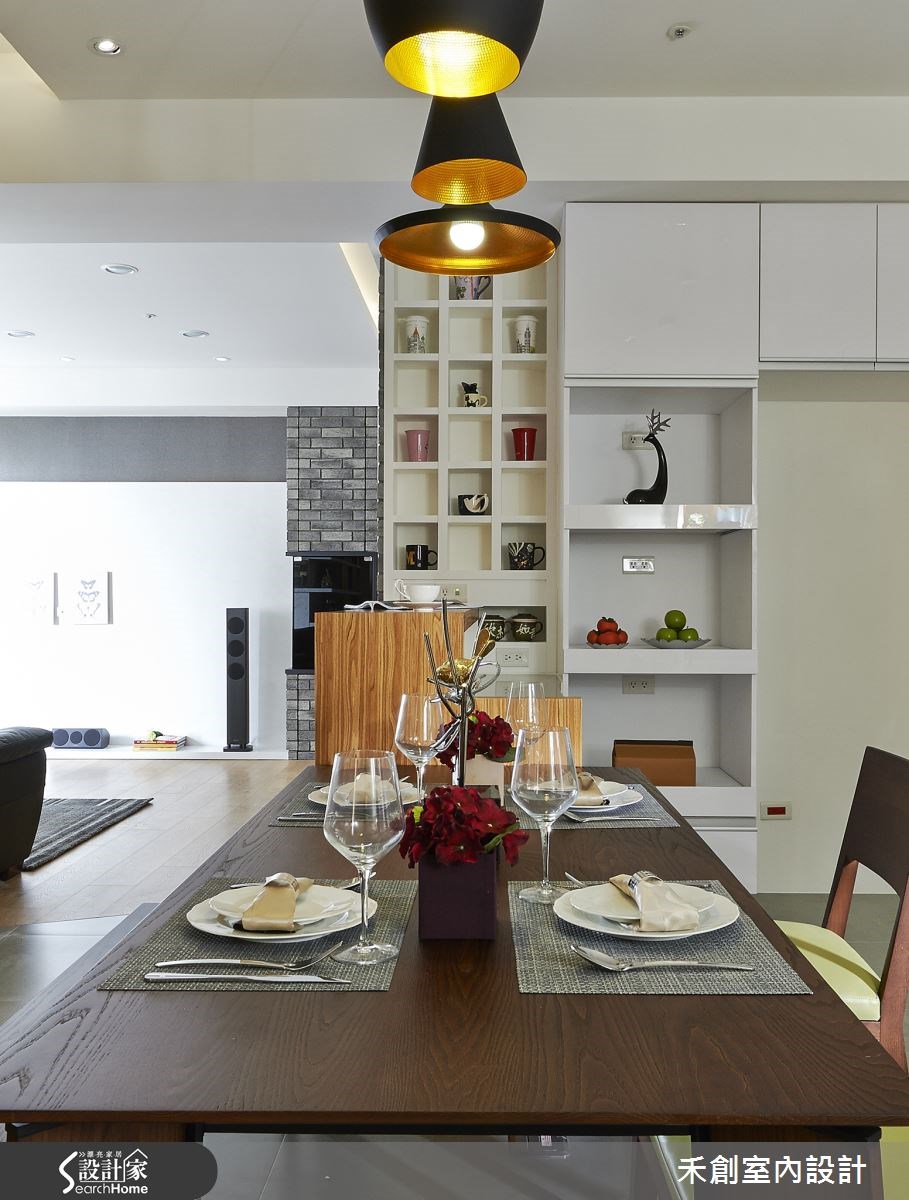 35坪新成屋(5年以下)＿療癒風餐廳案例圖片＿禾捷室內裝修設計有限公司＿禾創_20之10
