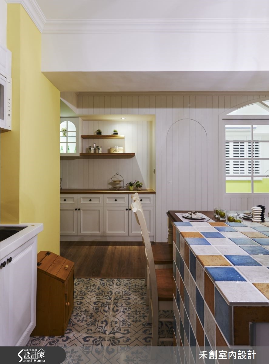 40坪新成屋(5年以下)＿鄉村風餐廳案例圖片＿禾捷室內裝修設計有限公司＿禾創_21之10