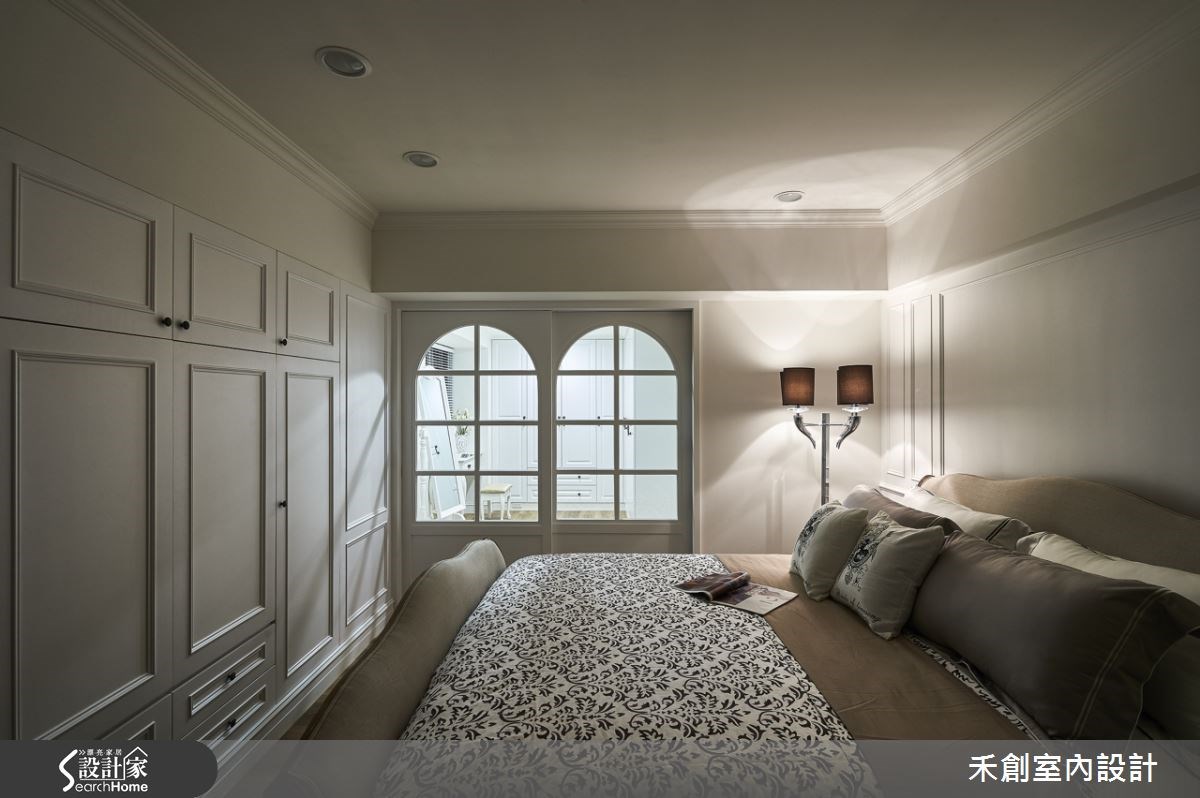 40坪新成屋(5年以下)＿鄉村風臥室案例圖片＿禾捷室內裝修設計有限公司＿禾創_21之15