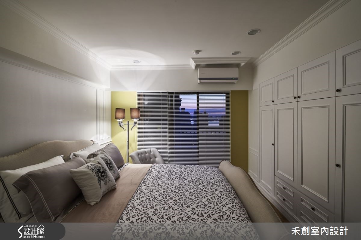 40坪新成屋(5年以下)＿鄉村風臥室案例圖片＿禾捷室內裝修設計有限公司＿禾創_21之17