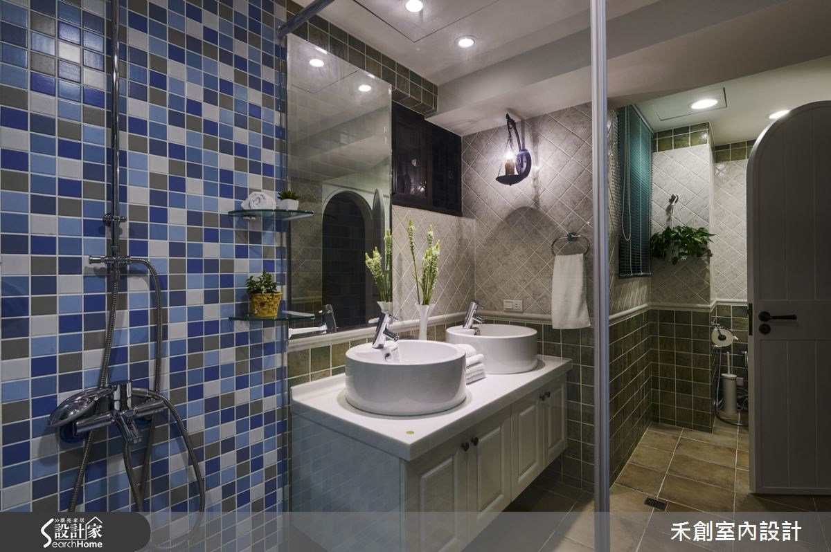 40坪新成屋(5年以下)＿鄉村風浴室案例圖片＿禾捷室內裝修設計有限公司＿禾創_21之18