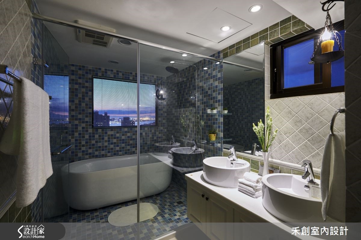 40坪新成屋(5年以下)＿鄉村風浴室案例圖片＿禾捷室內裝修設計有限公司＿禾創_21之19