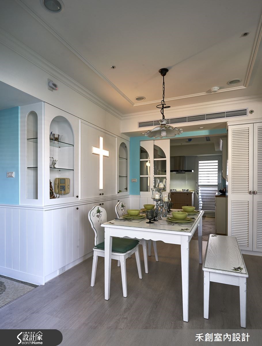 20坪老屋(16~30年)＿美式風餐廳案例圖片＿禾捷室內裝修設計有限公司＿禾創_22之7