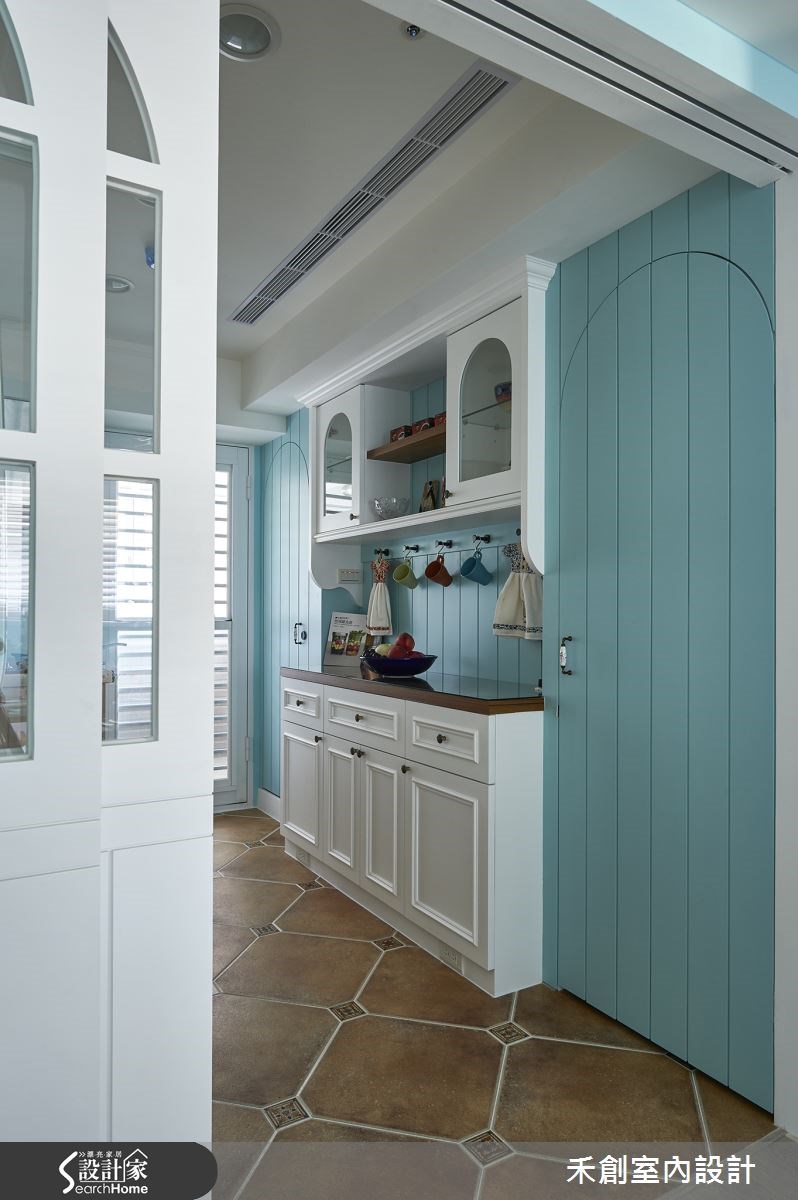 20坪老屋(16~30年)＿美式風廚房案例圖片＿禾捷室內裝修設計有限公司＿禾創_22之8