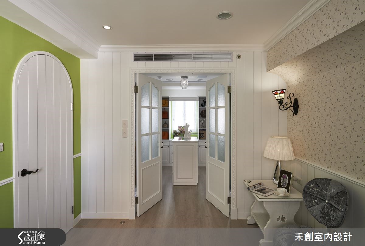 20坪老屋(16~30年)＿美式風走廊案例圖片＿禾捷室內裝修設計有限公司＿禾創_22之14