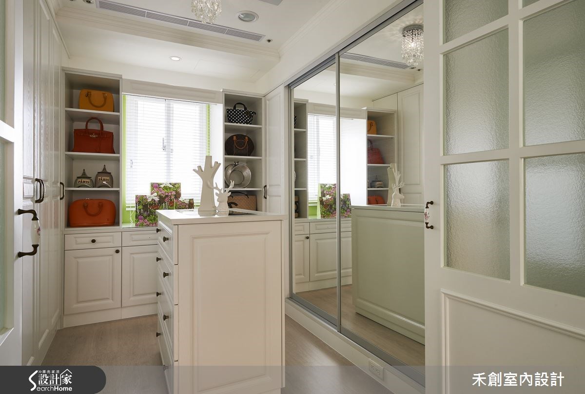 20坪老屋(16~30年)＿美式風更衣間案例圖片＿禾捷室內裝修設計有限公司＿禾創_22之15