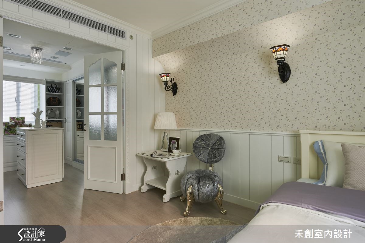 20坪老屋(16~30年)＿美式風臥室案例圖片＿禾捷室內裝修設計有限公司＿禾創_22之16