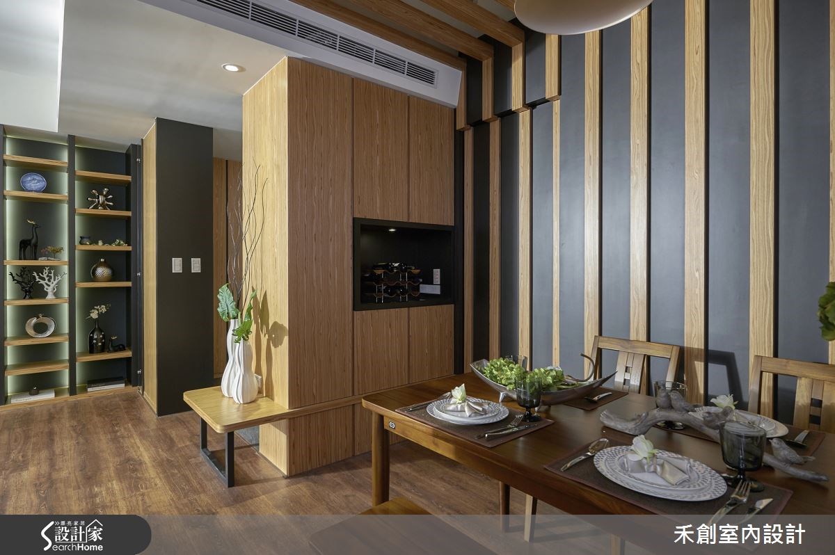 40坪新成屋(5年以下)＿休閒風餐廳案例圖片＿禾捷室內裝修設計有限公司＿禾創_23之7