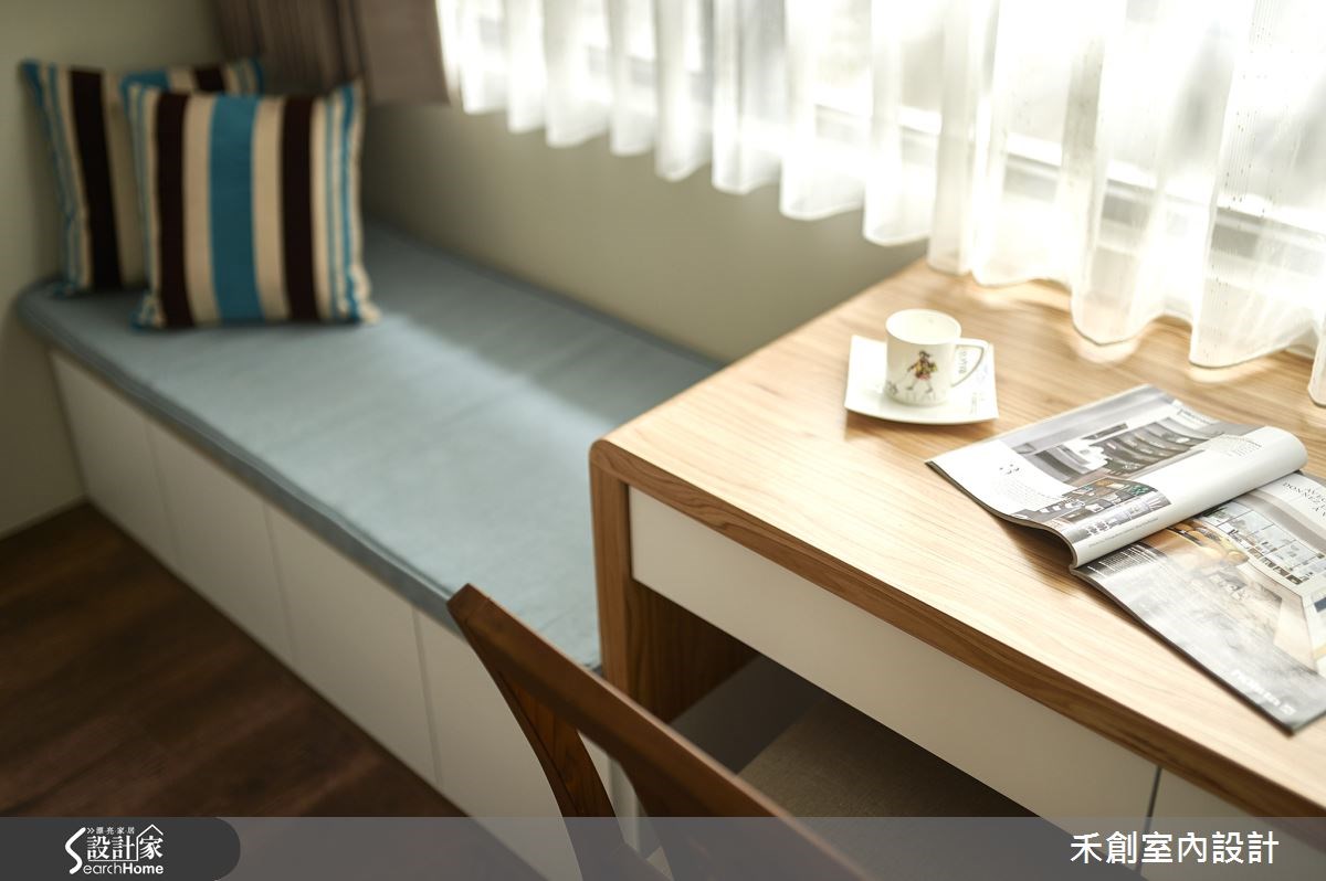 40坪新成屋(5年以下)＿休閒風臥室案例圖片＿禾捷室內裝修設計有限公司＿禾創_23之13
