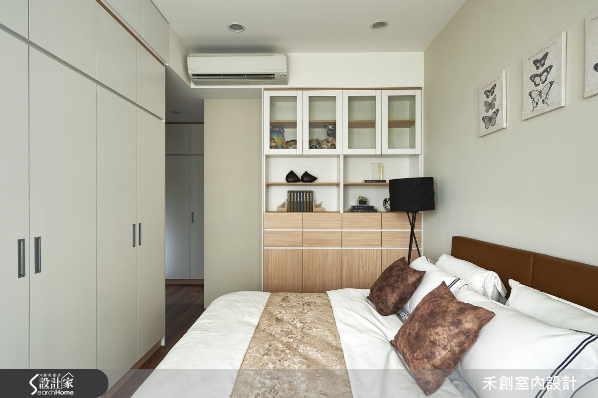 40坪新成屋(5年以下)＿休閒風臥室案例圖片＿禾捷室內裝修設計有限公司＿禾創_23之14