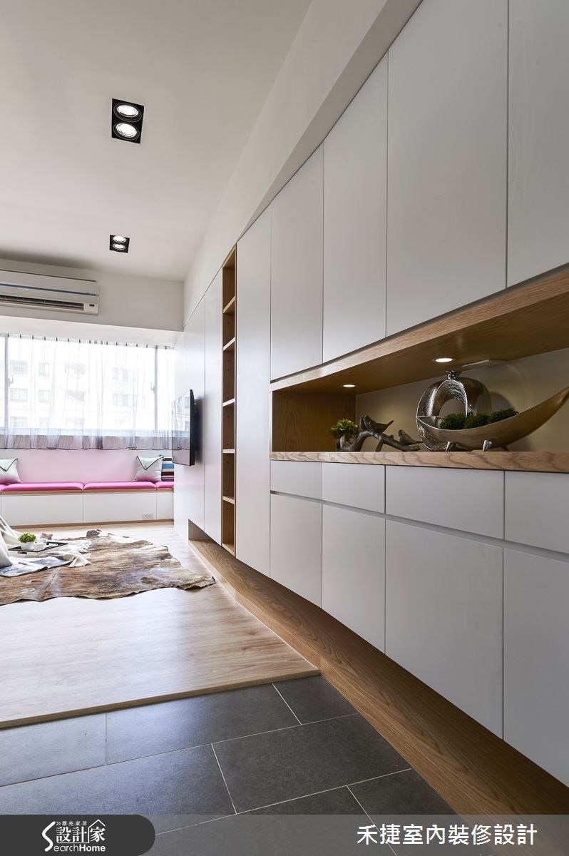 30坪老屋(16~30年)＿混搭風玄關案例圖片＿禾捷室內裝修設計有限公司＿禾捷_28之1