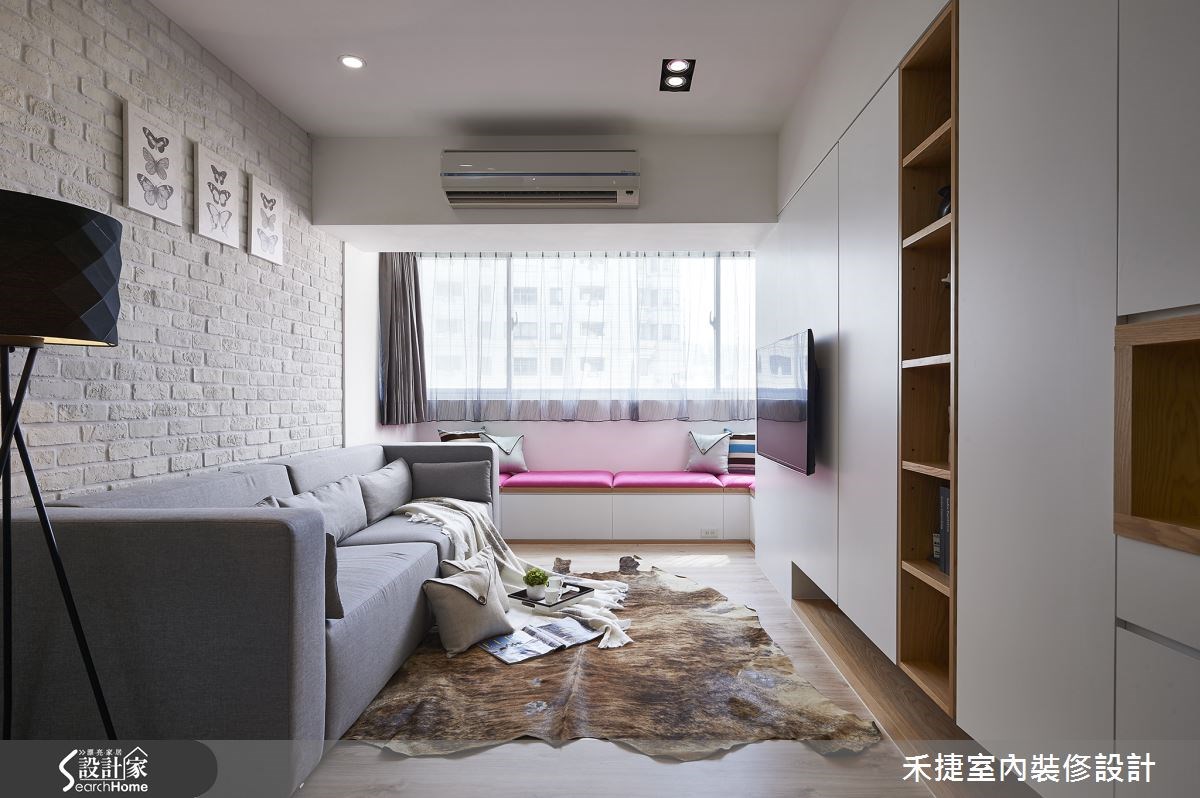 30坪老屋(16~30年)＿混搭風客廳案例圖片＿禾捷室內裝修設計有限公司＿禾捷_28之3