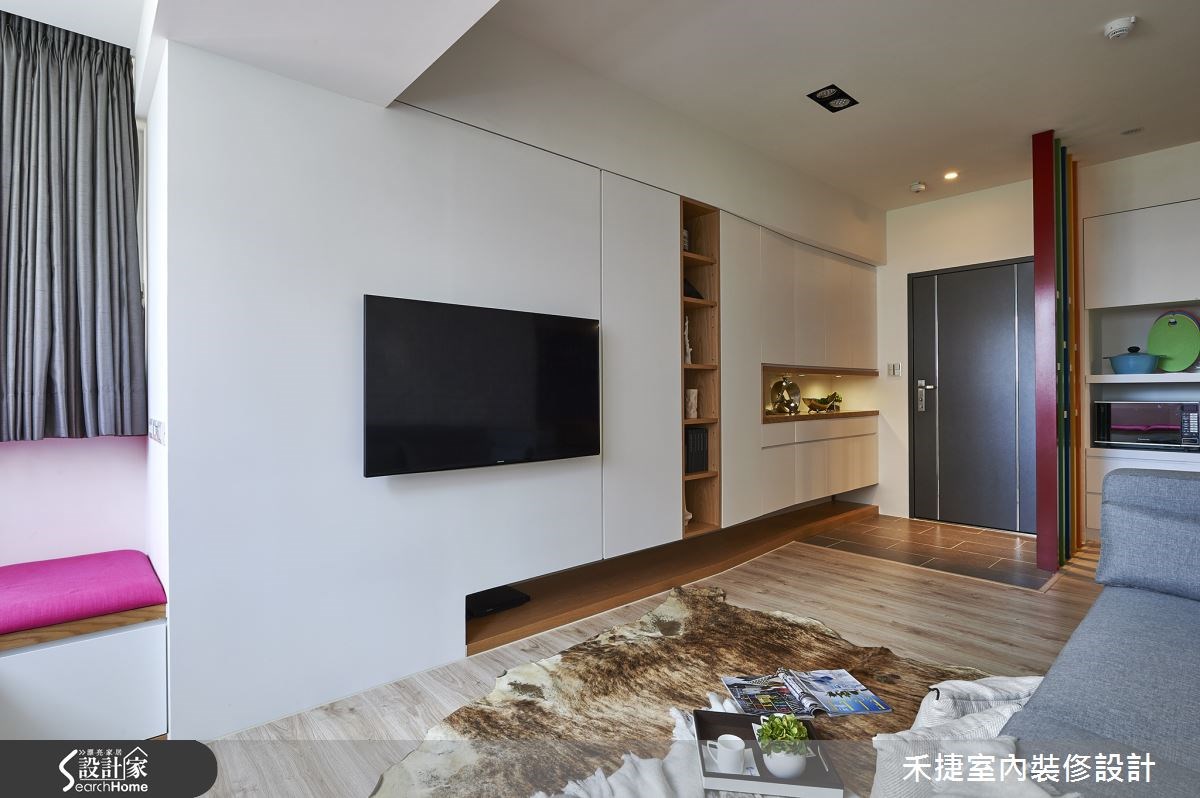 30坪老屋(16~30年)＿混搭風客廳案例圖片＿禾捷室內裝修設計有限公司＿禾捷_28之7