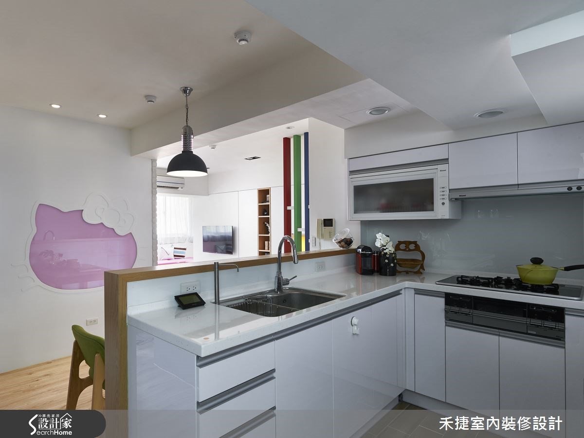 30坪老屋(16~30年)＿混搭風廚房案例圖片＿禾捷室內裝修設計有限公司＿禾捷_28之12
