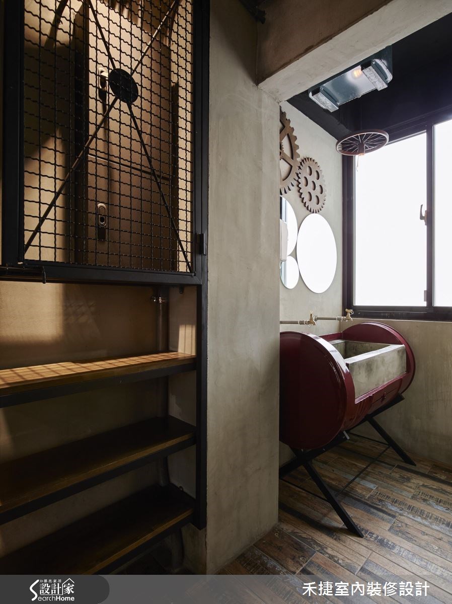 39坪新成屋(5年以下)＿工業風案例圖片＿禾捷室內裝修設計有限公司＿禾捷_31之15