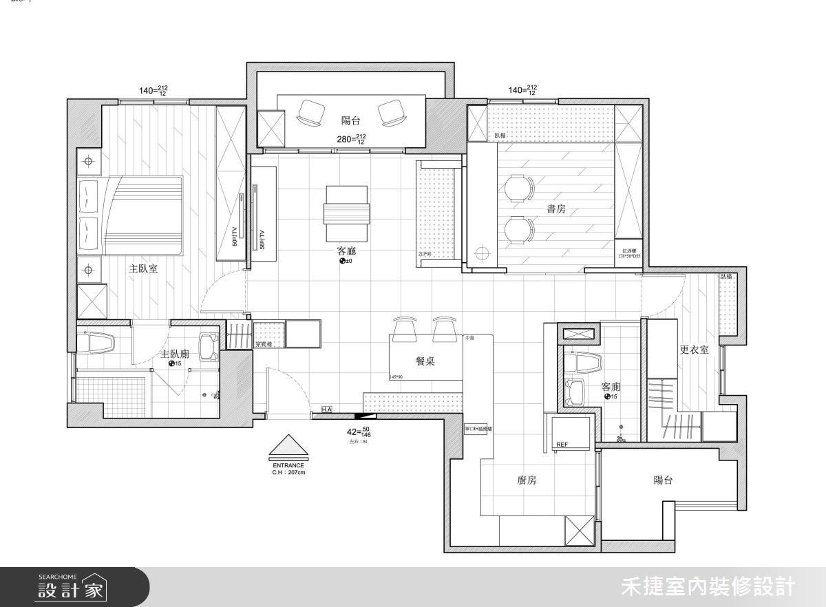 老屋(16~30年)＿鄉村風案例圖片＿禾捷室內裝修設計有限公司＿禾捷_39之14