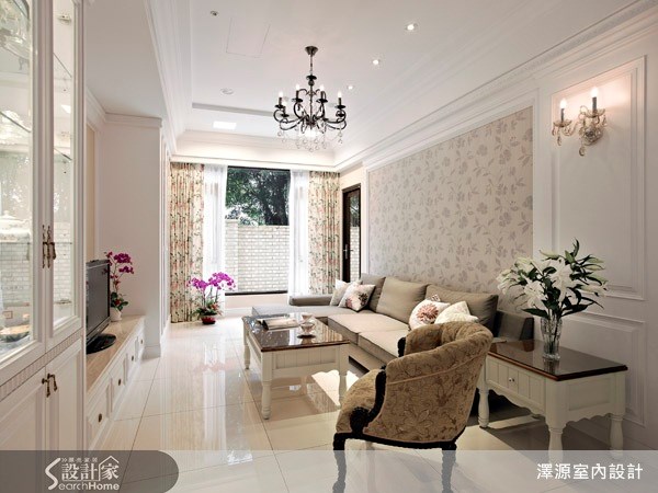35坪＿美式風客廳案例圖片＿澤源室內設計＿澤源_03之3