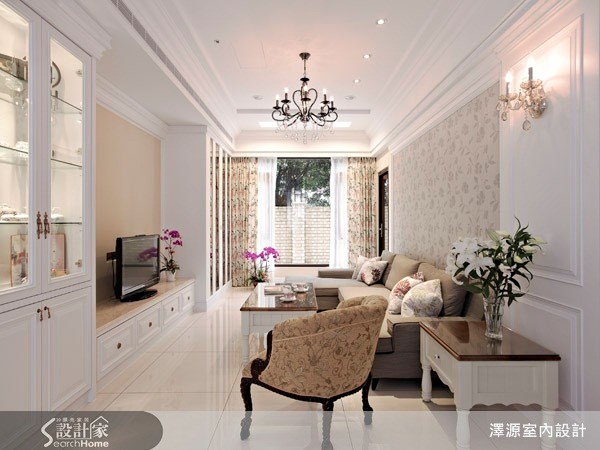 35坪＿美式風客廳案例圖片＿澤源室內設計＿澤源_03之2