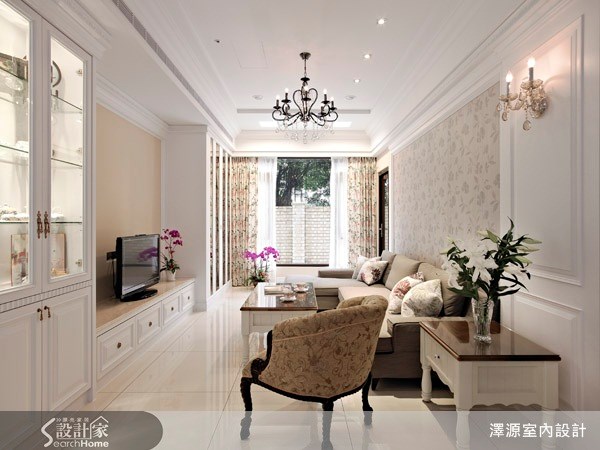 35坪＿美式風客廳案例圖片＿澤源室內設計＿澤源_03之1
