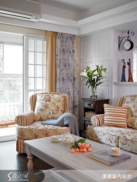 35坪＿鄉村風客廳案例圖片＿澤源室內設計＿澤源_04之7