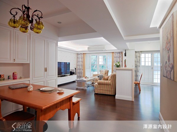 35坪＿鄉村風餐廳案例圖片＿澤源室內設計＿澤源_04之8