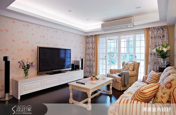 35坪＿鄉村風客廳案例圖片＿澤源室內設計＿澤源_04之4