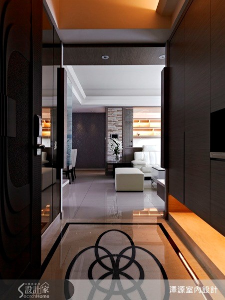 40坪＿現代風玄關案例圖片＿澤源室內設計＿澤源_06之1