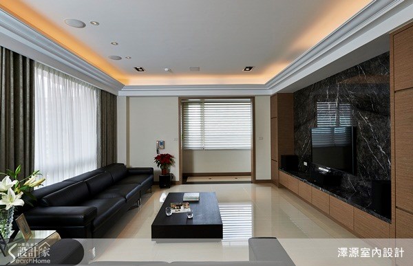 70坪＿現代風客廳案例圖片＿澤源室內設計＿澤源_10之3
