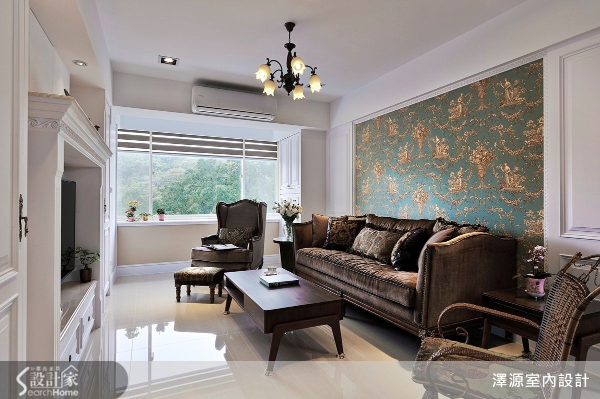 30坪＿美式風客廳案例圖片＿澤源室內設計＿澤源_11之4